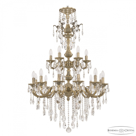 Подвесная люстра Bohemia Ivele Crystal 7201 72101/12+6/250/XL/2d B FP 