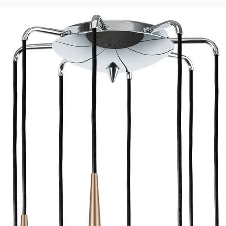 Подвесной светильник Lightstar с поддержкой Алисы, Punto Champagne 807083