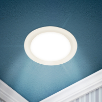 Нарушена упаковка!  <446236> Светильник светодиодный встраиваемый ЭРА LED 17-15-4K круглый 15Вт 4000К Б0057423