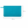 Нарушена упаковка!  <442622> Еженедельник недатированный МАЛЫЙ ФОРМАТ 95х155 мм А6 BRAUBERG "Rainbow", под кожу, 64 л., бирюзовый, 114483 (114483)