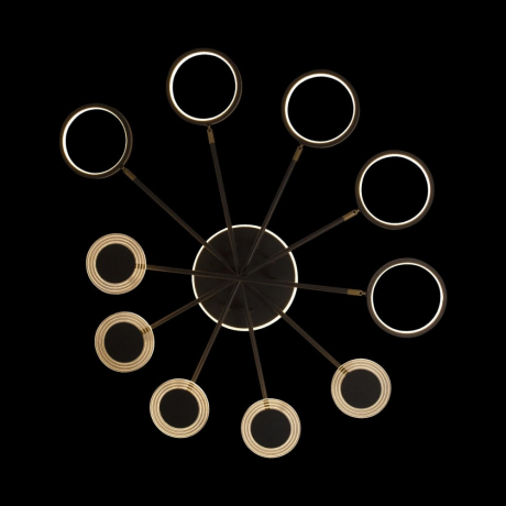 Потолочная светодиодная люстра Loft IT Megan 10164M Black 