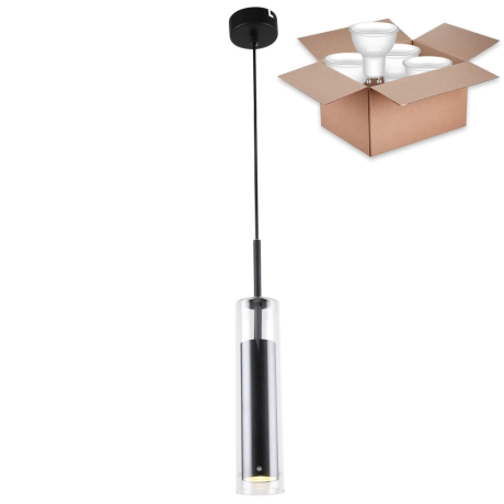 Подвесной светильник  с лампочкой Favourite Aenigma 2556-1P+Lamps Gu10 