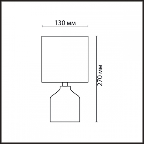 Настольная лампа Lumion County Inina 8175/1T 