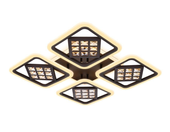 Потолочная светодиодная люстра с пультом д/у Ambrella light Ice FA287 