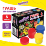Нарушена упаковка!  <620663> Гуашь ЮНЛАНДИЯ "ШКОЛЬНАЯ", 6 цветов по 17,5 мл, 192382 (192382)