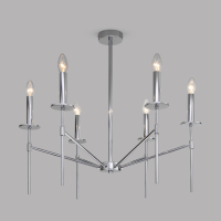 Люстра на штанге Eurosvet 60142/6 хром (a061933)