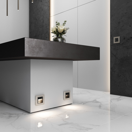 Рамка на 1 пост Senso (дымчатый, стекло soft-touch) W0013117 Werkel (a067413) 