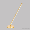 Нарушена упаковка!  <703780> Настольная лампа Crystal Lux LARGO LG9W GOLD