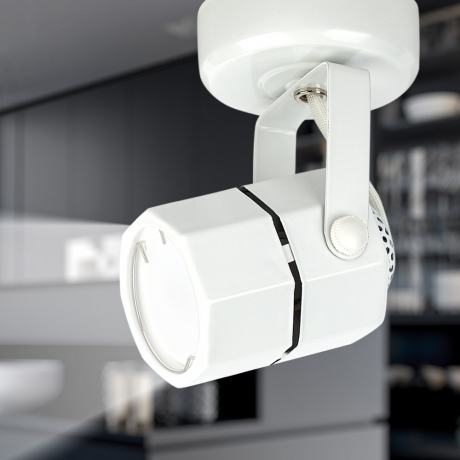 Светильник на штанге Эра OL2 GU10 WH Б0044259 