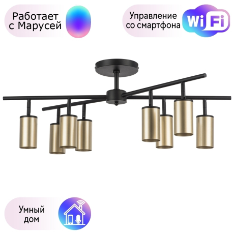 LR728408 Потолочная люстра Rullo Lightstar с поддержкой Маруся (комплект из 571728+214440-8) 