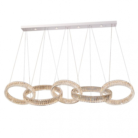 Подвесная светодиодная люстра Newport 8245/S chrome М0064769 