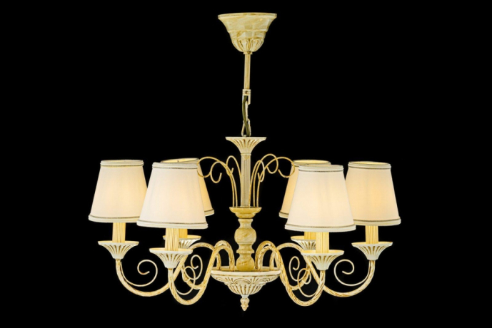 Люстра подвесная с Led лампочками в комплекте Arti Lampadari Camisa E 1.1.6 C+Lamps 