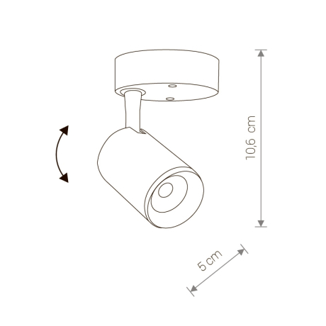 Спот Nowodvorski Iris 8994 