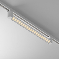 Однофазный LED светильник 20W 3000К для трека Maytoni Technicall Points Rot TR010-1-20W3K-M-W