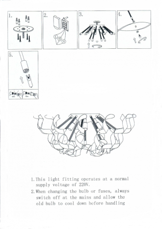 754068 Потолочная люстра LightStar Turbio