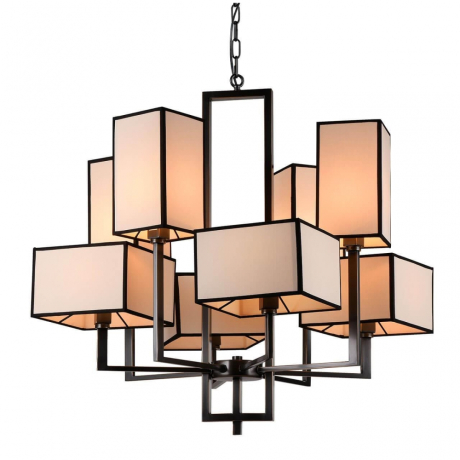 Люстра подвесная с лампочками DIVINARE 5933/01 LM-8+Lamps 