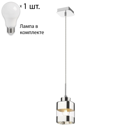 Подвесной светильник с лампочкой Velante 241-106-01+Lamps 