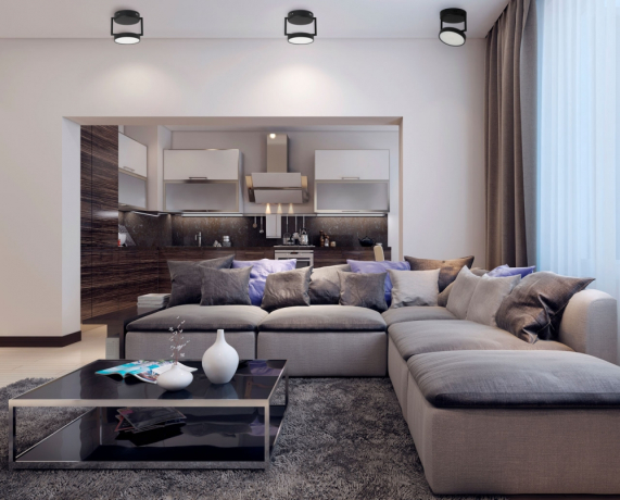 Потолочный светильник с пультом ДУ Гэлэкси De Markt 632017501 