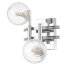Бра в комплекте с Led лампами CRYSTAL LUX Luxury AP2 Chrome+Lamps 