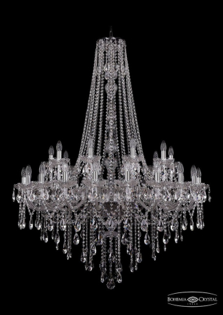 1415/20+10/400/h-154/Ni Подвесная люстра Bohemia Ivele Crystal 