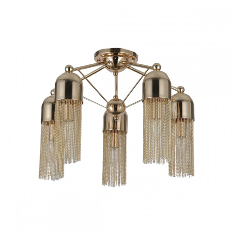 Потолочная люстра с лампочками Favourite Zaria 2739-5P+Lamps E14 Свеча 