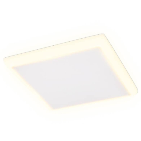 Встраиваемый cветодиодный светильник с подсветкой Ambrella light Downlight DCR337 