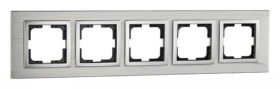 Рамка на 5 постов Mono Electric Style Aluminium 107-800000-164