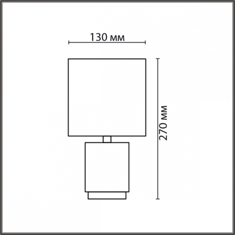 Настольная лампа декоративная Lumion KAISA 8177/1T 