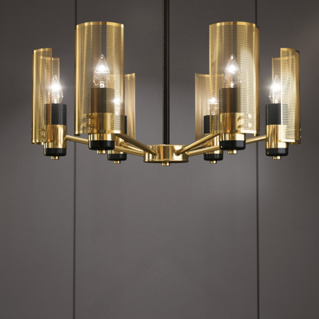 Потолочная люстра Eurosvet Grino 70139/6 латунь (a057940) 