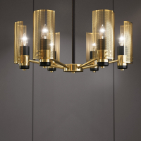 Потолочная люстра Eurosvet Grino 70139/6 латунь (a057940)