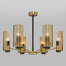 Люстра на штанге Eurosvet Grino 70139/6 латунь 