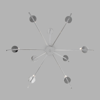 Люстра на штанге Eurosvet 60142/9 хром (a061934)