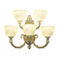 Бра Bohemia Ivele Crystal 7109B16/3+2/210 GW P1 U Angel