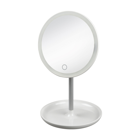 Зеркало с подсветкой, сенсорный выключатель, диммер Uniel TLD-590 White/LED/80Lm/6000K/Dimmer (UL-00002758)