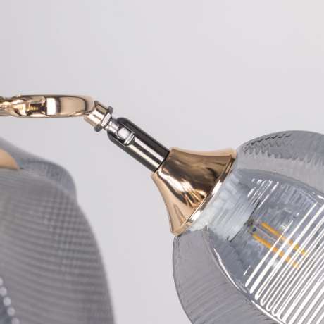 Потолочная люстра со светодиодными лампочками E27, комплект от Lustrof. №520300-674090 