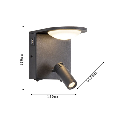 Бра с подсветкой Favourite Twin 4064-2W 