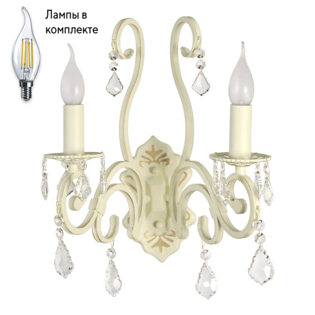 Бра в комплекте с Led лампами Arti Lampadari Gioia E 2.1.2.602 CG+Lamps 