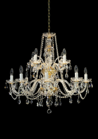 Подвесная люстра с хрусталем ArtisLuce 93386