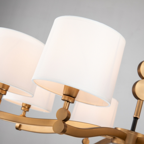 Подвесная люстра с лампочками Favourite Roshe 2624-8P+Lamps E14 Свеча 