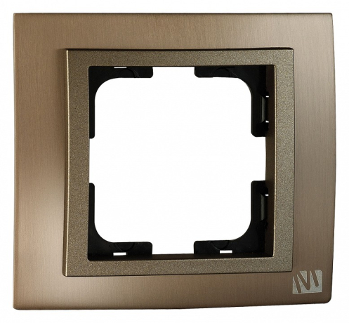 Рамка на 1 пост Mono Electric Style Aluminium 107-810000-160 