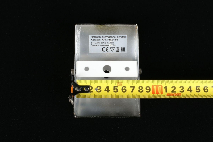 Бра с лампочкой APLOYT APL.712.01.01+Lamps 