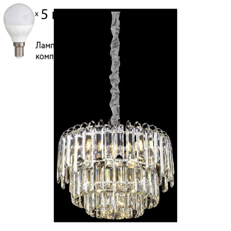 Подвесная люстра с лампочками Wertmark WE130.05.103+Lamps 