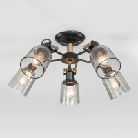 Потолочная люстра Eurosvet Astor 70111/5 черный (a047617)