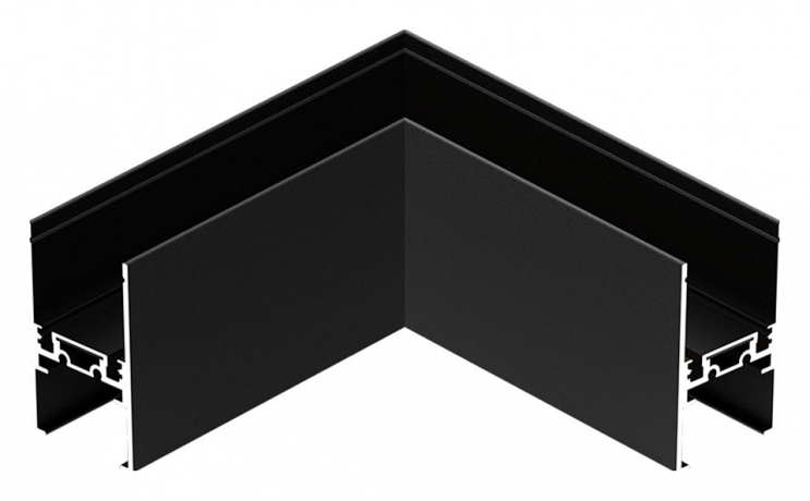 Соединитель угловой L-образный для треков накладных ST-Luce Skyflat ST068.409.10 