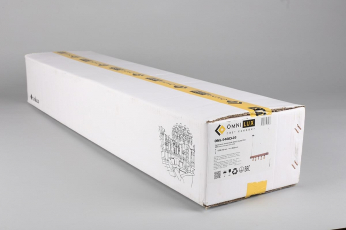 Светильник с поддержкой Алисы подвесной Omnilux OML-94603-05-A 