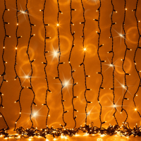 3*2м. Гирлянда занавес желтый Эра ERAPS-Z 600 (Б0060547)