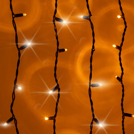 3*2м. Гирлянда занавес желтый Эра ERAPS-Z 600 (Б0060547)