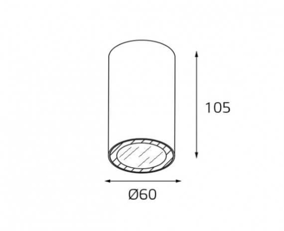 Потолочный светильник Italline Danny PL black 