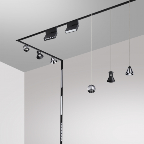 Трековый светильник 12W 4000К для магнитного шинопровода Shino Novotech 358414 