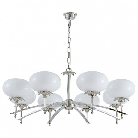 Подвесная люстра Newport DOMENICA 4658/C nickel 